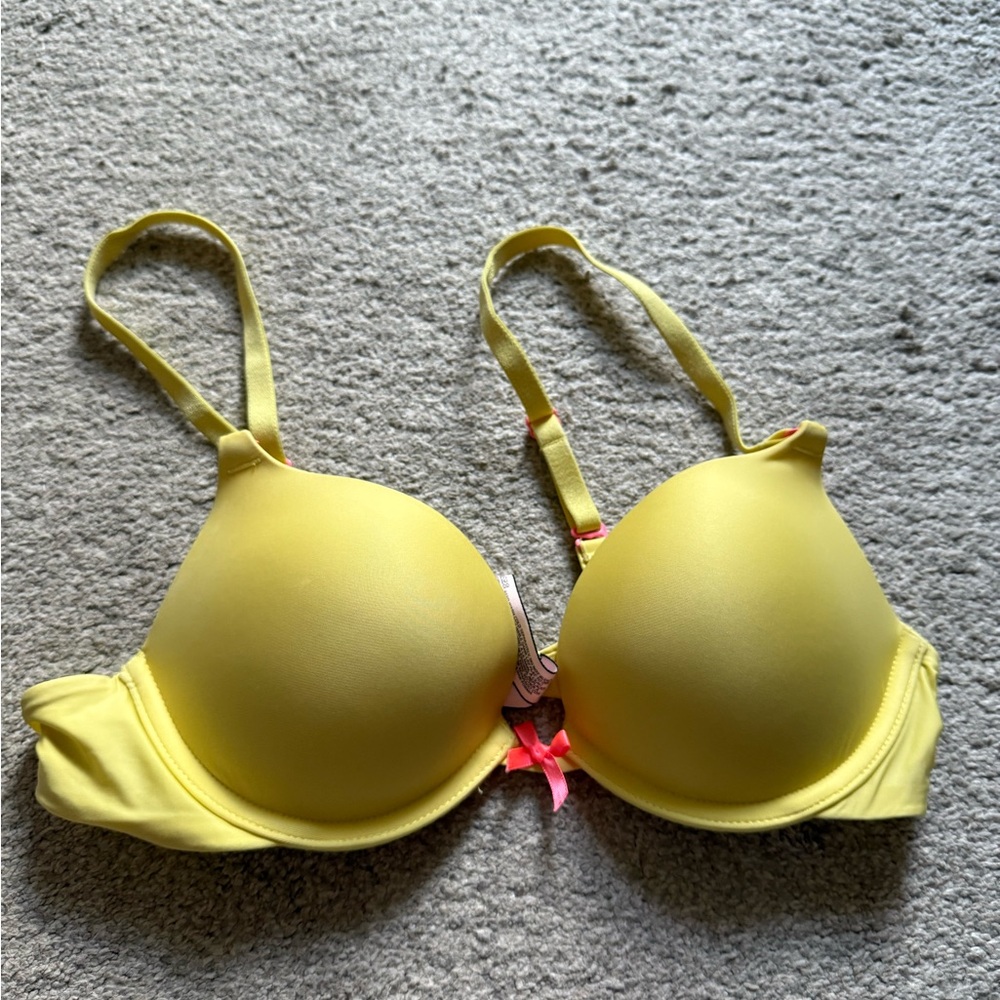 Yellow Women's Bra